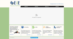 Desktop Screenshot of e4esolutions.com
